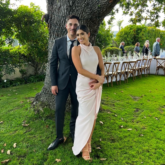 REVOLVE Cedar Gown in Blush Amanda Uprichard size XS - Picture 5 of 9